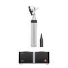 HEINE BETA 200 LED F.O. Otoscope, 10 AllSpec disposable tips 4 mm Ø, BETA4 NT rechargeable handle with NT4 table charger